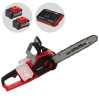 Einhell GE-LC 36/35 Li - Tronçonneuse électrique à batterie 2 x 18V 5.2Ah - Lame de 35cm
