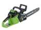 Greenworks GD40CS15 40V - Tronçonneuse à batterie - Guide 35 cm - SANS BATTERIE NI CHARGEUR