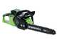 Greenworks GD40CS18 - Tronçonneuse à batterie 40V - Guide 40 cm