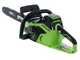 Greenworks GD40CS18 - Tronçonneuse à batterie 40V - Guide 40 cm