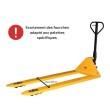 Transpalette manuel fourches longues 1800mm largeur 680mm 2000Kg